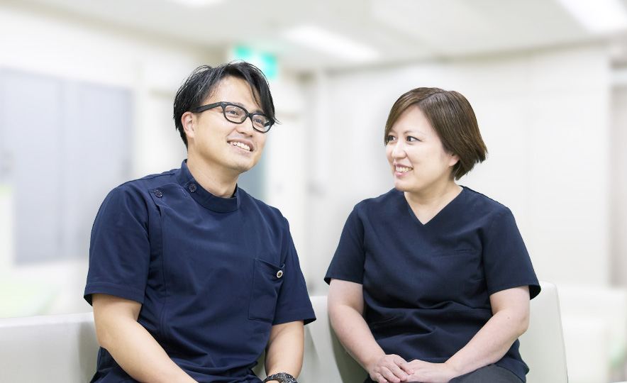 院長 大嶋 太郎 Taro Oshima 副院長 藤田 由佳 Yuka Fujita